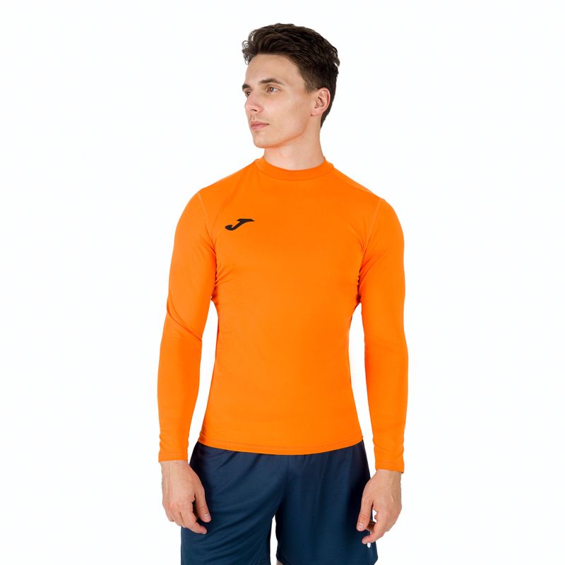 Joma Brama Academy, manica lunga termica arancione