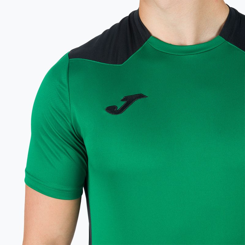 Maglia da calcio Joma Championship VI da uomo verde/nero 4