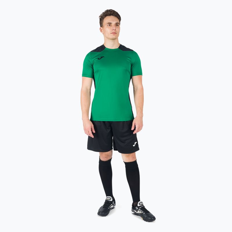 Maglia da calcio Joma Championship VI da uomo verde/nero 5