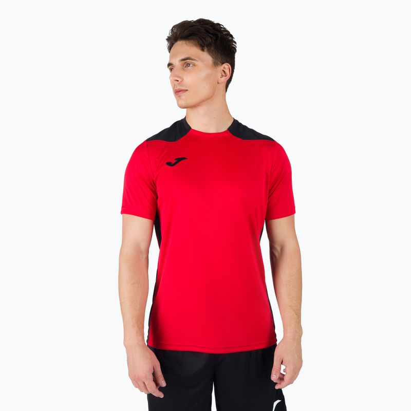 Maglia da calcio Joma Championship VI da uomo rosso/nero