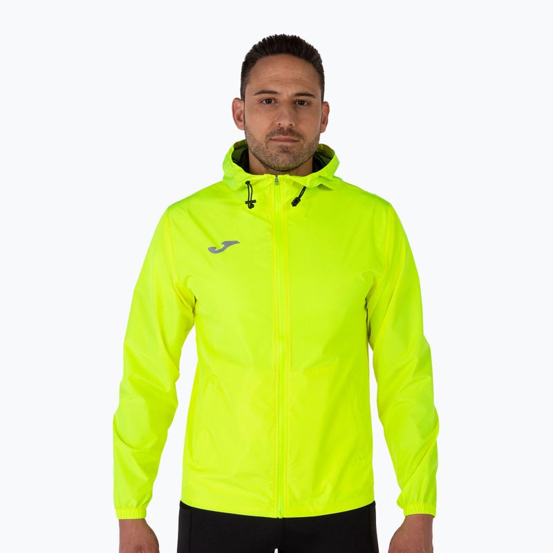 Giacca da corsa Joma Elite VIII Raincoat giallo da uomo