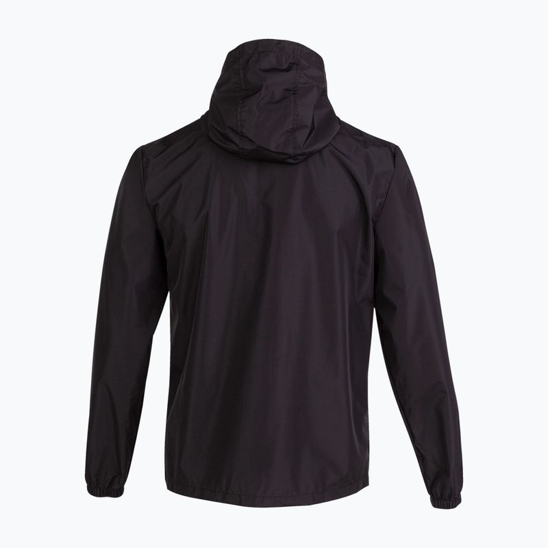 Giacca da corsa Joma Elite VIII Raincoat uomo nero 2