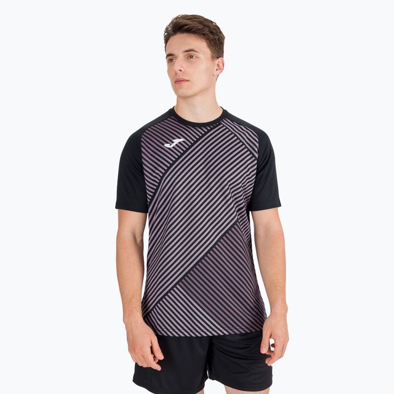 Maglia da rugby da uomo Joma Haka II nero