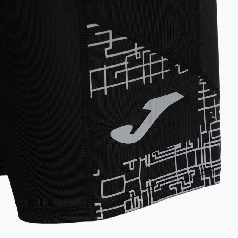 Pantaloncini da corsa Joma Elite VIII Short Tights da uomo, nero 3
