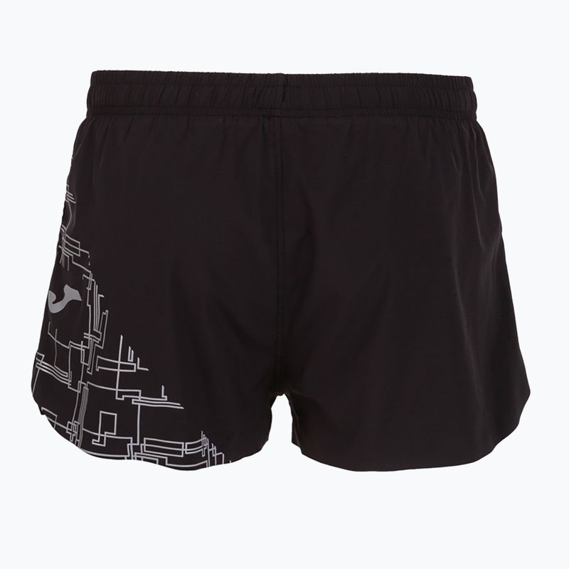 Pantaloncini da corsa Joma Elite VIII da uomo, nero 2