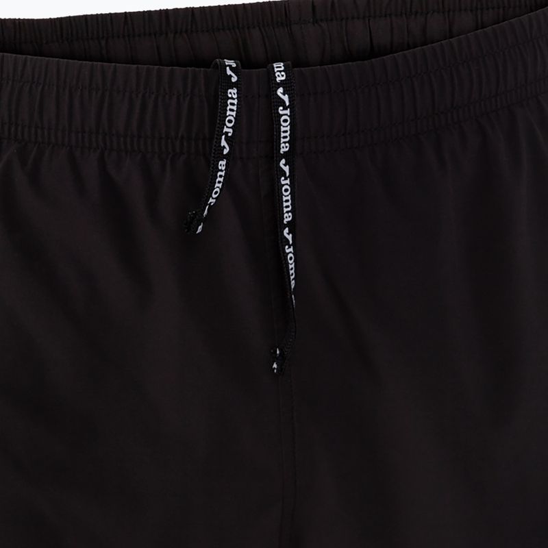 Pantaloncini da corsa Joma Elite VIII da uomo, nero 4