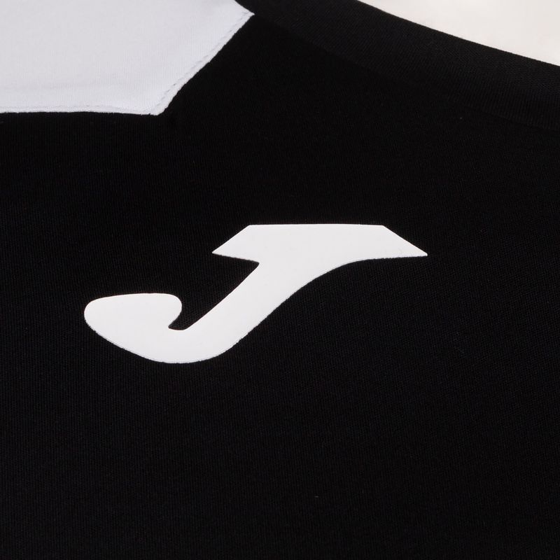 Maglia da corsa Joma Record II da uomo, nero/bianco 9