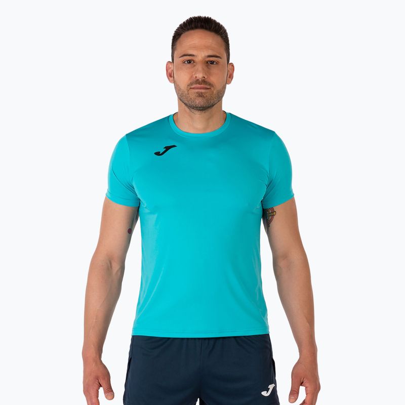 Maglia da corsa Joma Record II fluor turchese da uomo