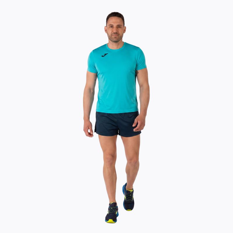 Maglia da corsa Joma Record II fluor turchese da uomo 13