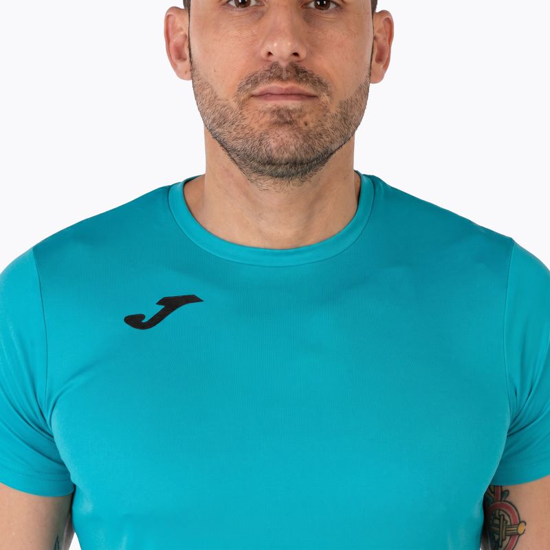 Maglia da corsa Joma Record II turchese da uomo 12