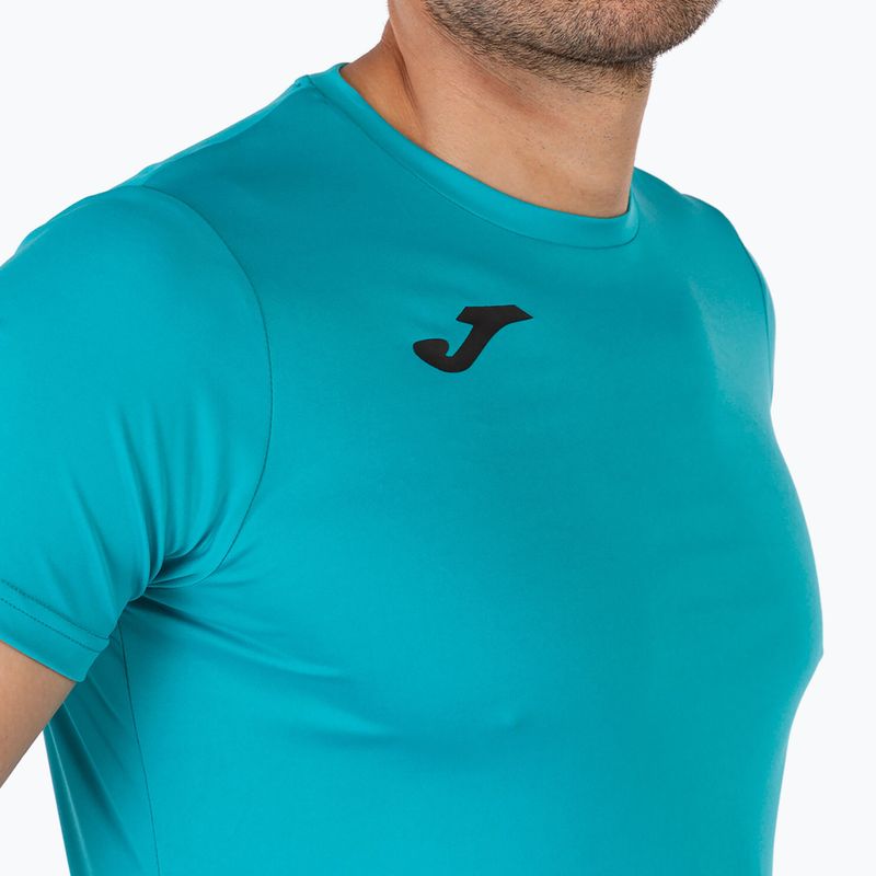 Maglia da corsa Joma Record II turchese da uomo 6