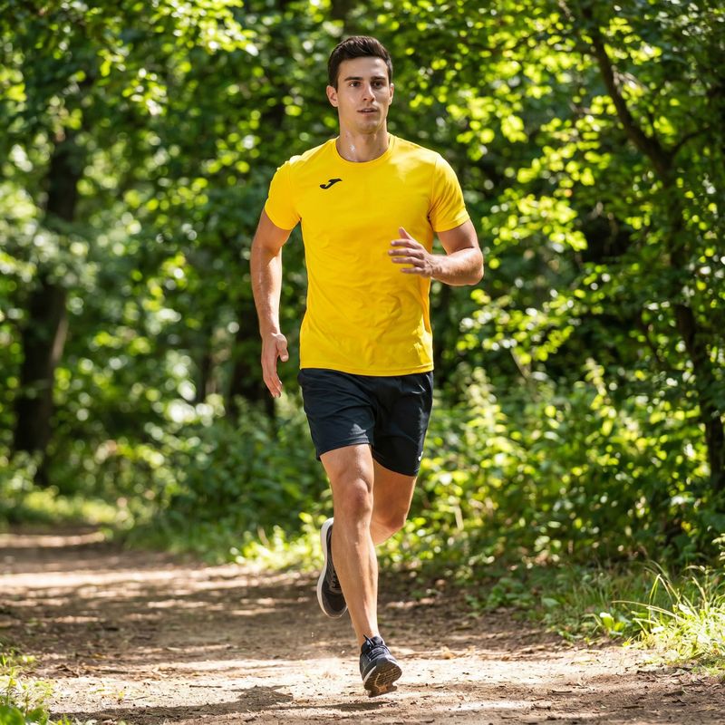 Maglia da corsa Joma Record II da uomo, giallo 11