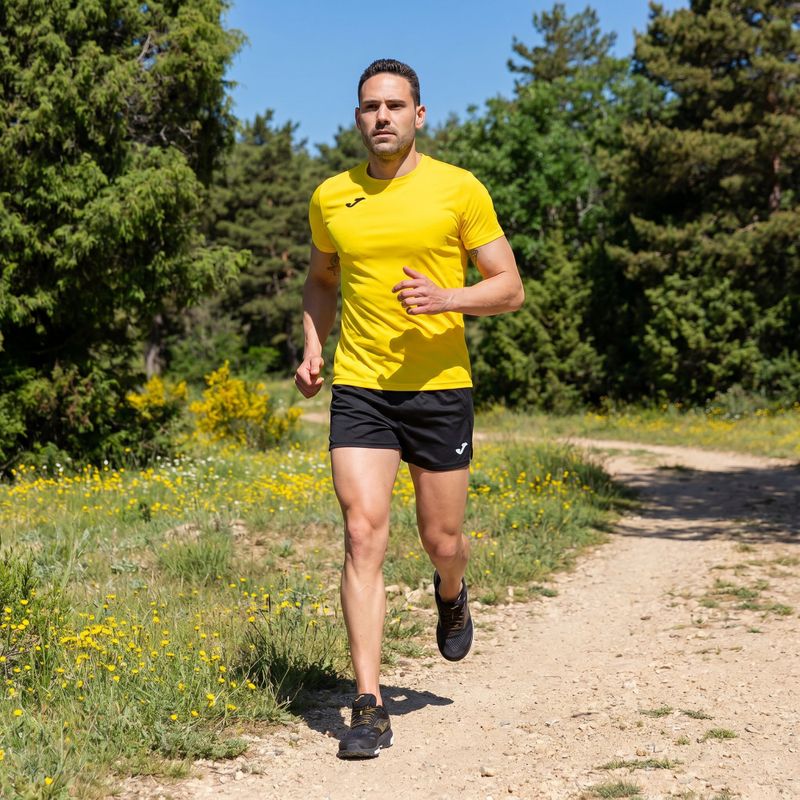 Maglia da corsa Joma Record II da uomo, giallo 12
