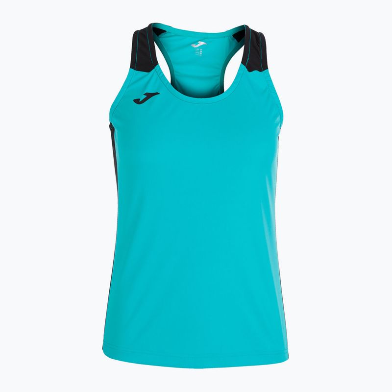 Canotta Joma Record II Donna Maglia da corsa turchese/nera