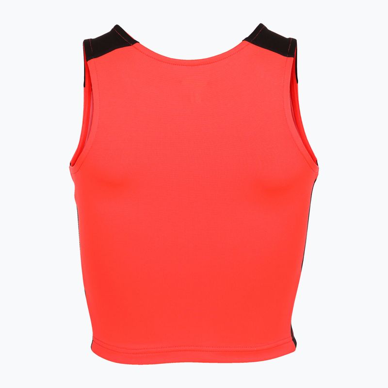 Maglia da corsa Joma Record II Donna Top fluor coral/nero 2