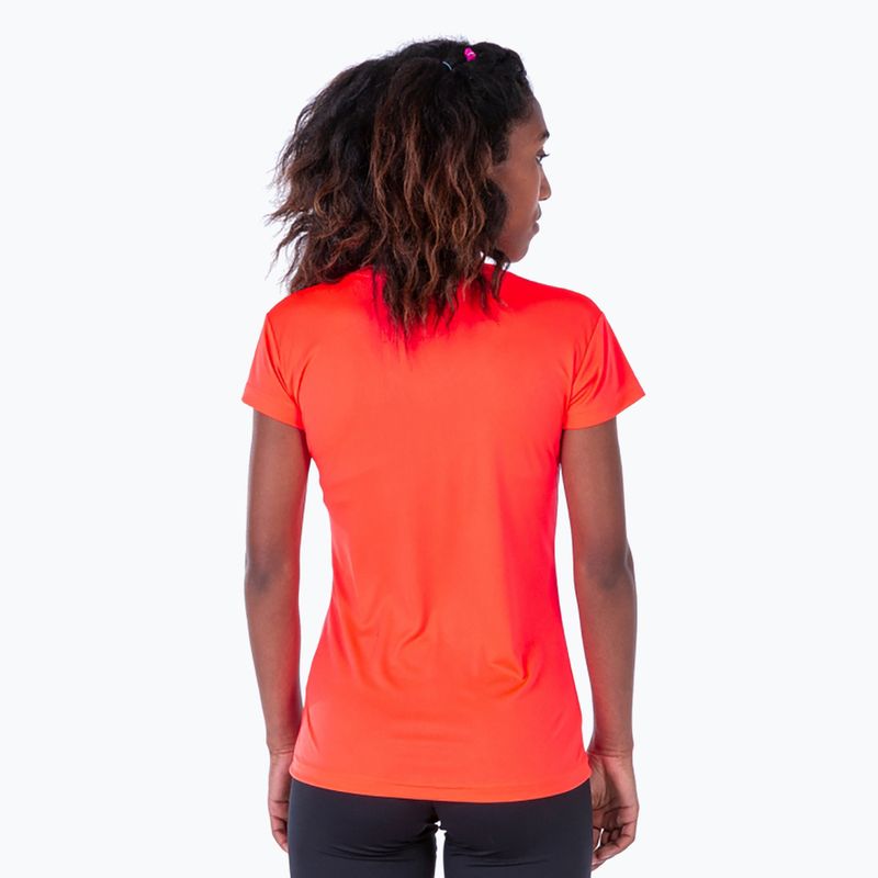 Maglia da corsa Joma Record II fluor coral da donna 3