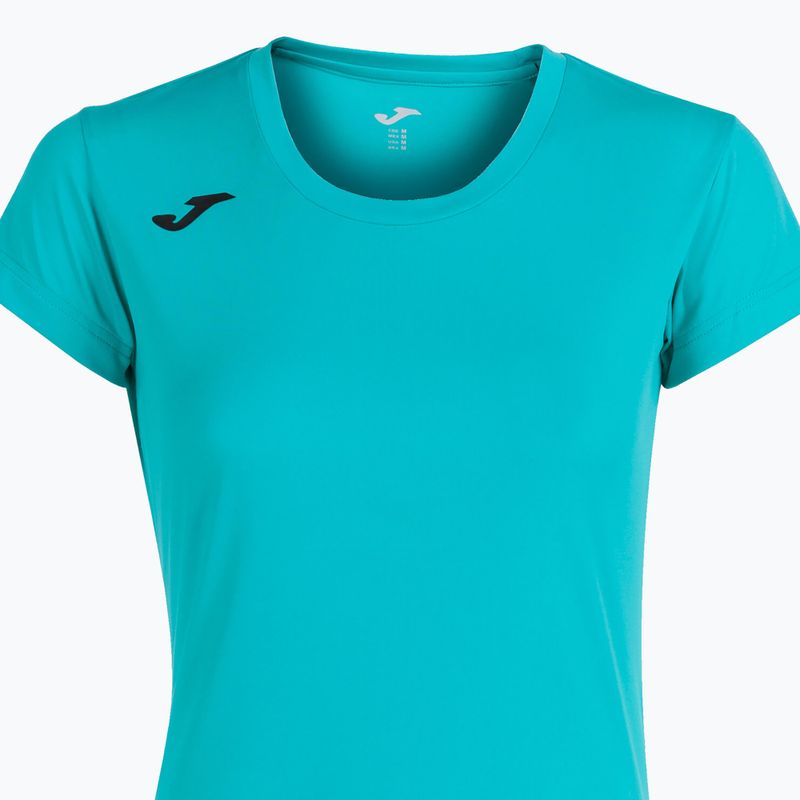Maglia da corsa Joma Record II da donna, turchese 3