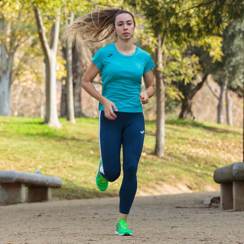 Maglia da corsa Joma Record II da donna, turchese 5