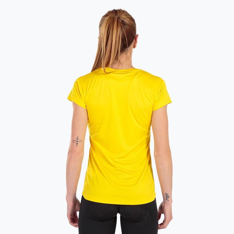 Maglia da corsa Joma Record II donna giallo 3