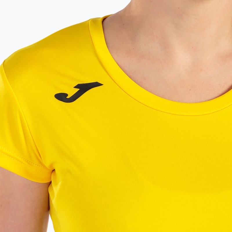 Maglia da corsa Joma Record II donna giallo 4