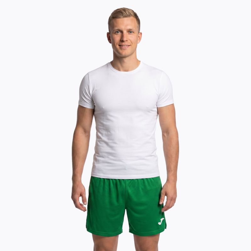 Pantaloncini da corsa Joma Record II da uomo, verde 5