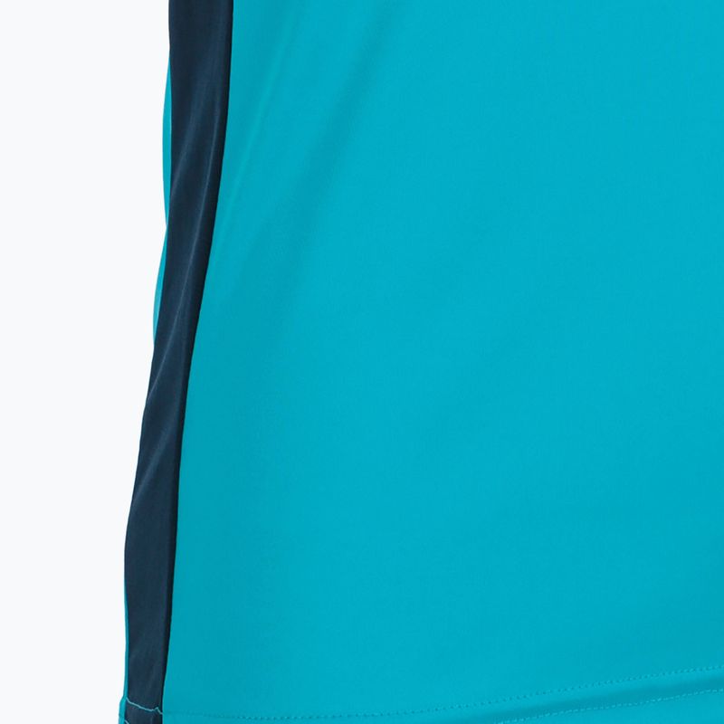Maglia da corsa Joma Record II fluor turchese/navy da donna 4