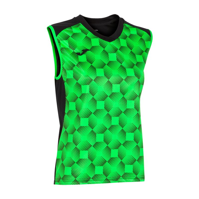 Maglia da pallavolo femminile Joma Supernova III nero/verde