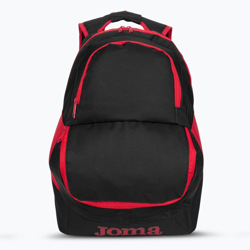 Zaino da calcio Joma Diamond II nero/rosso