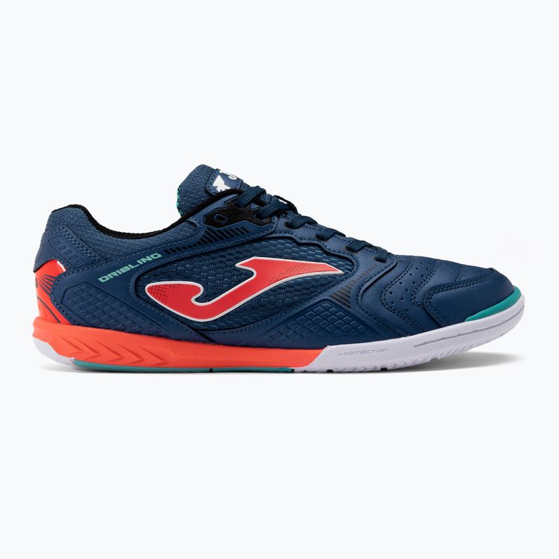 Scarpe da calcio da uomo Joma Dribling IN navy coral 2