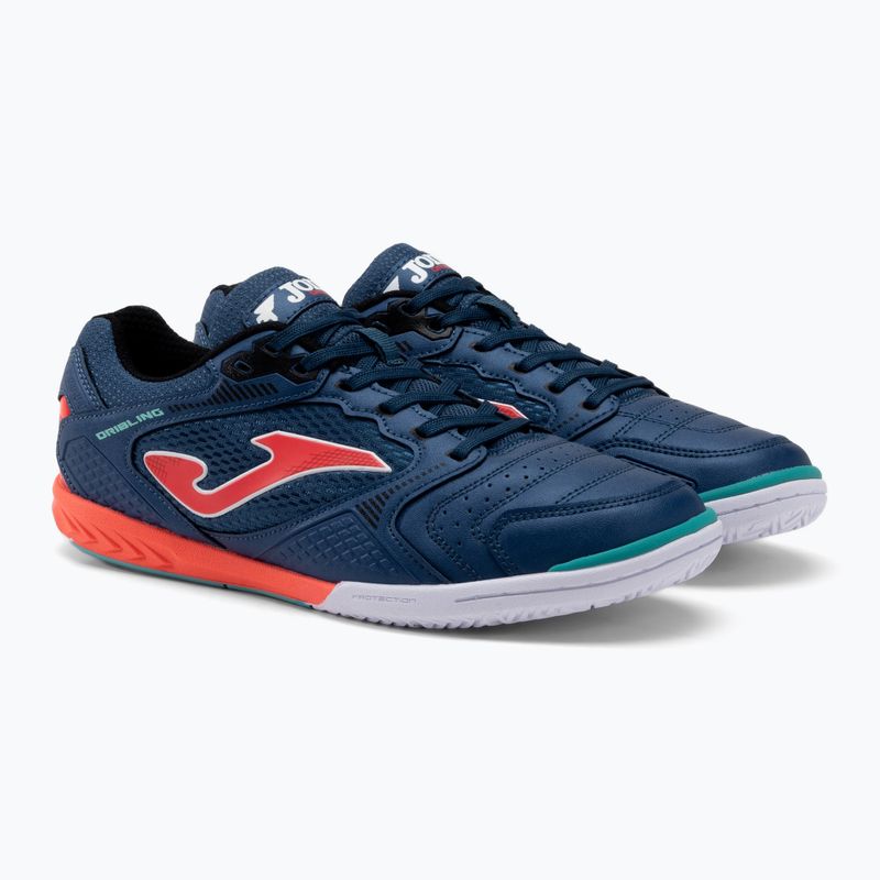 Scarpe da calcio da uomo Joma Dribling IN navy coral 5