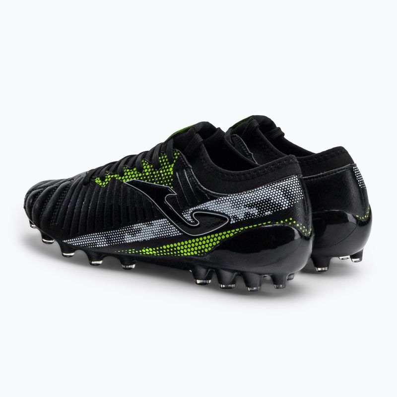 Scarpe da calcio Joma Propulsion Cup AG nero/limone fluor da uomo 3