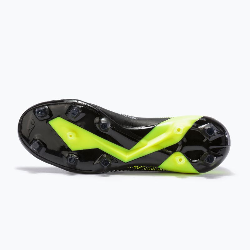 Scarpe da calcio Joma Propulsion Cup AG nero/limone fluor da uomo 13