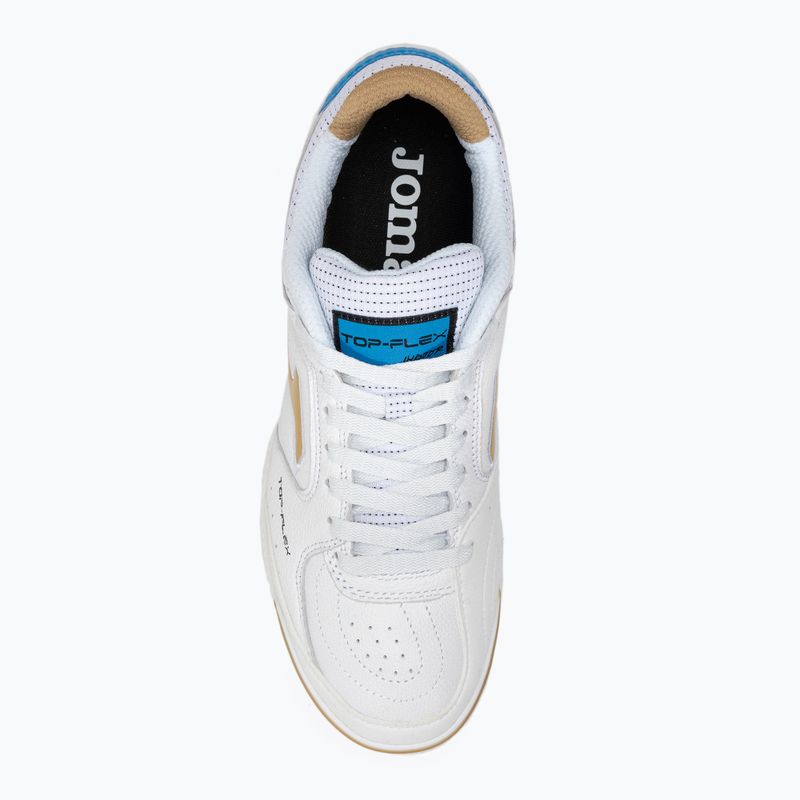 Scarpe da calcio Joma Top Flex IN bianco/oro 6