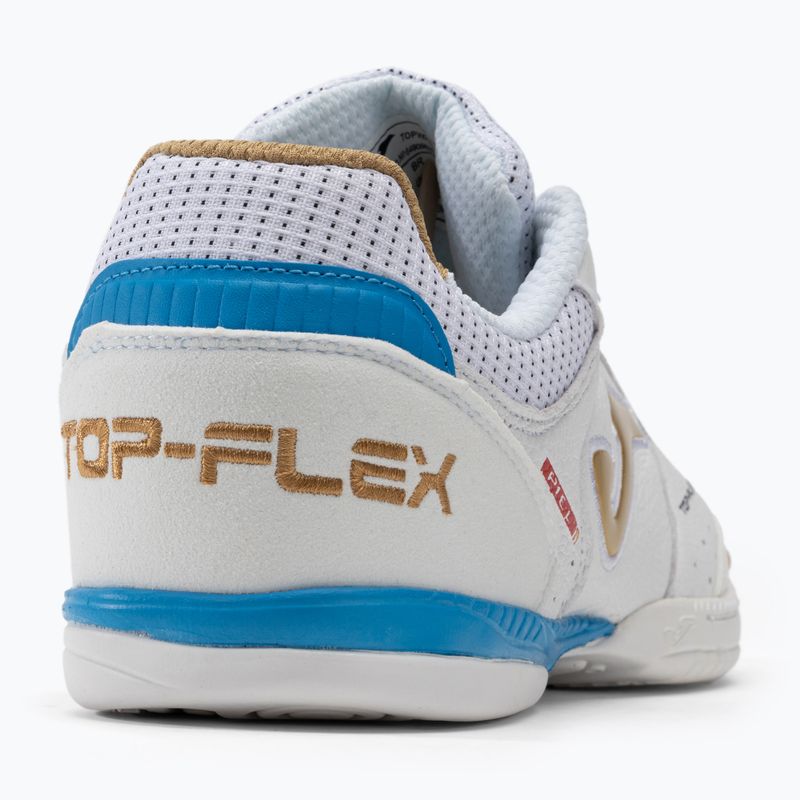 Scarpe da calcio Joma Top Flex IN bianco/oro 8