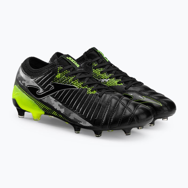 Scarpe da calcio Joma Propulsion Cup FG nero/limone fluor uomo 5