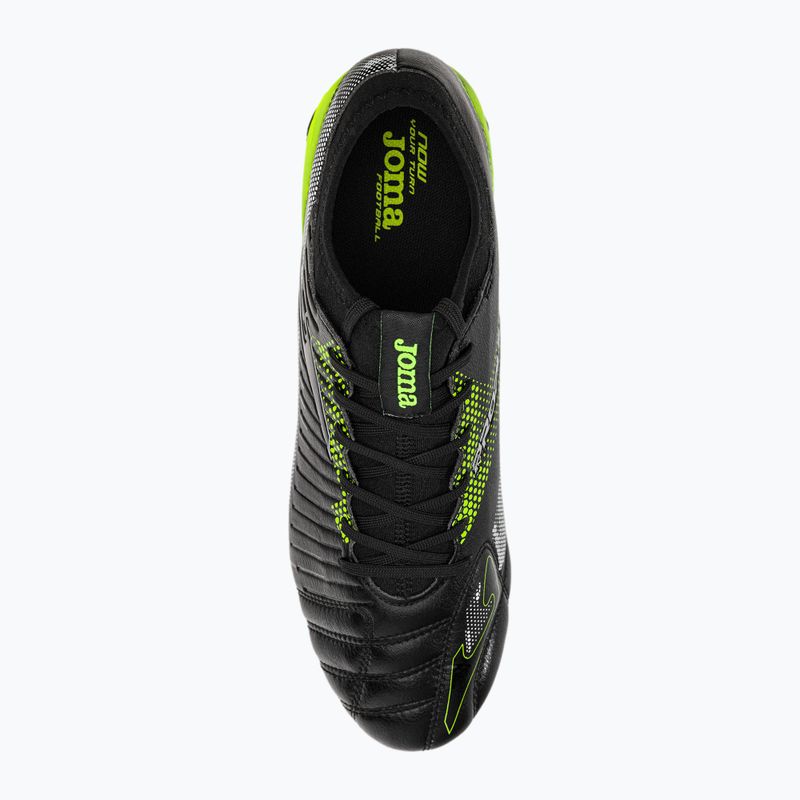 Scarpe da calcio Joma Propulsion Cup FG nero/limone fluor uomo 6