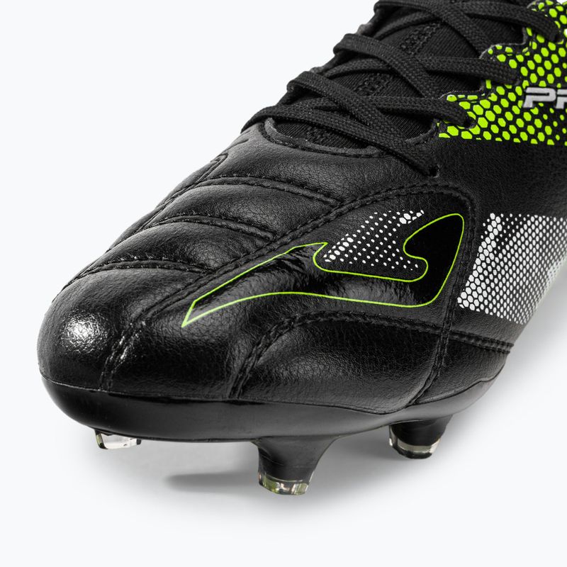 Scarpe da calcio Joma Propulsion Cup FG nero/limone fluor uomo 8