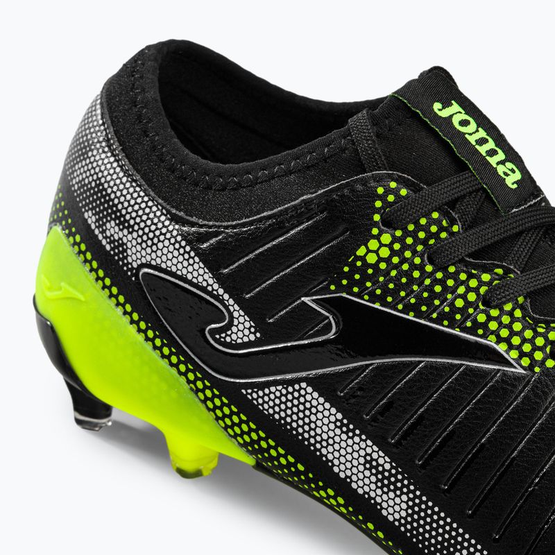 Scarpe da calcio Joma Propulsion Cup FG nero/limone fluor uomo 9