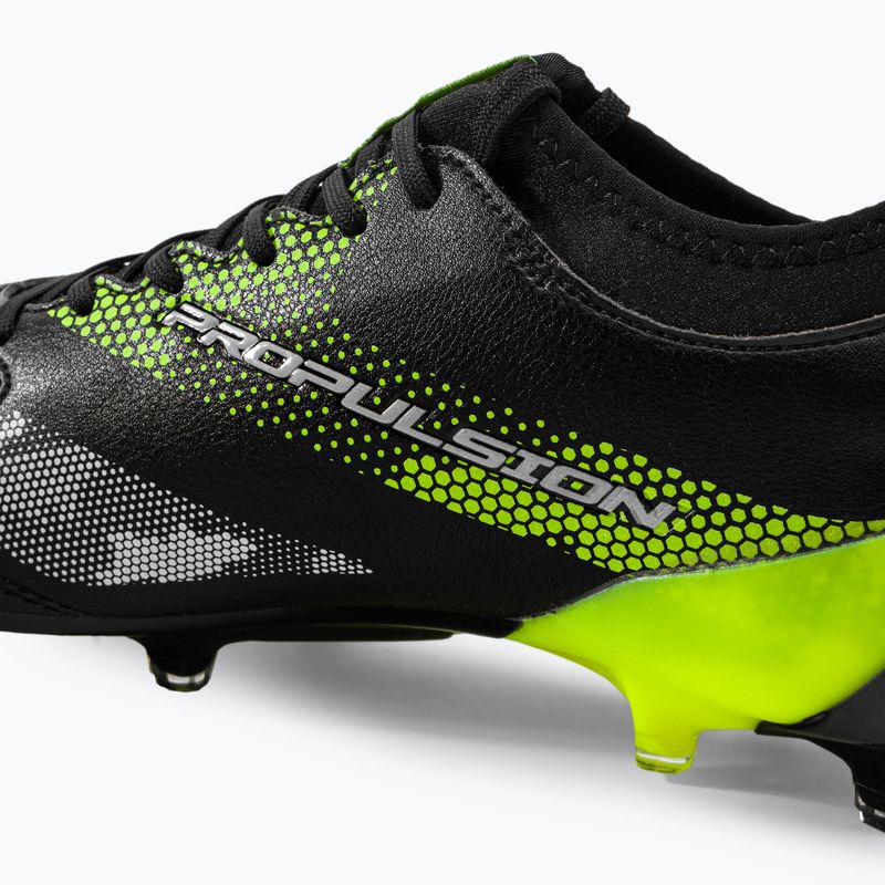 Scarpe da calcio Joma Propulsion Cup FG nero/limone fluor uomo 10