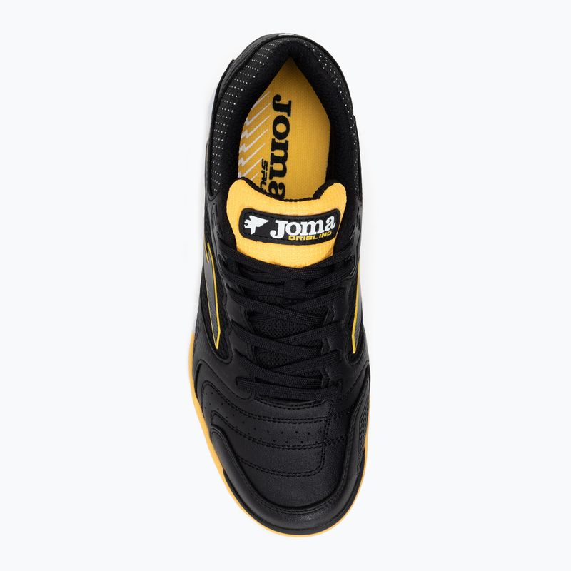 Scarpe da calcio da uomo Joma Dribling IN nero/arancione 6