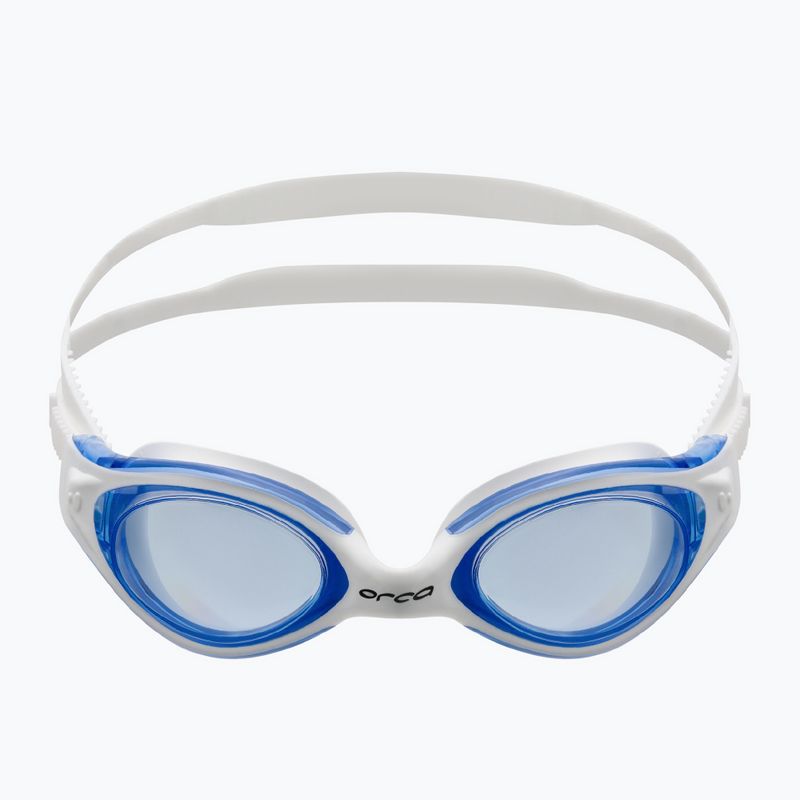 Occhiali da nuoto Orca Killa Vision bianco/azzurro 2