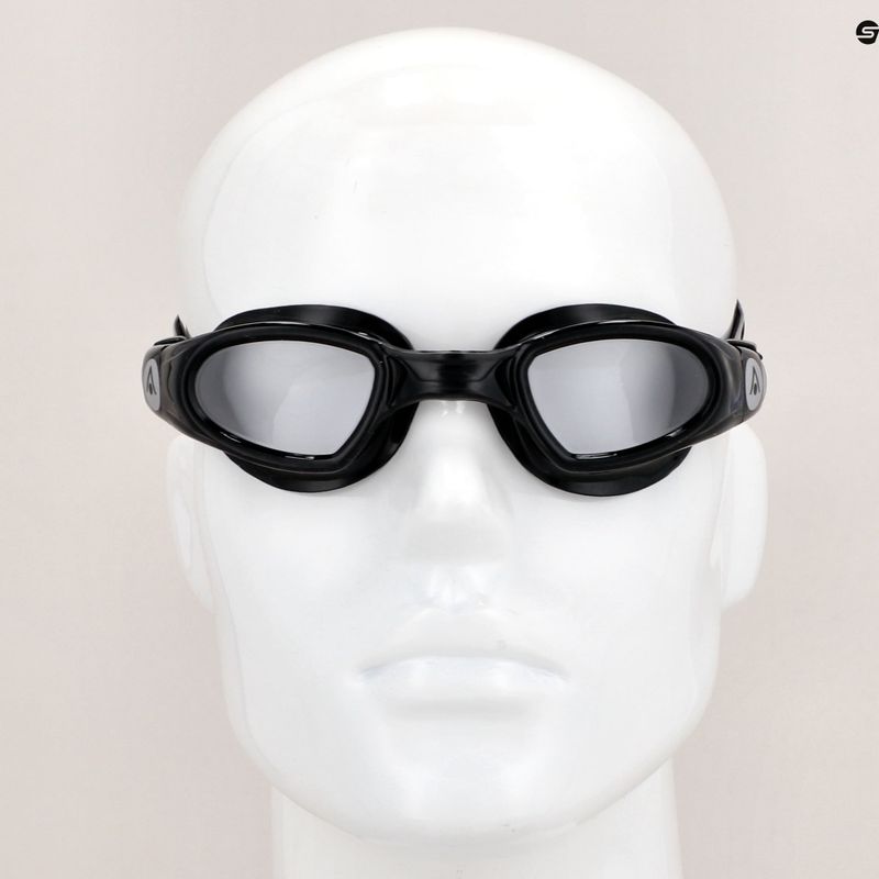 Occhialini da nuoto Aquasphere Mako 2 nero/nero/chiaro 7