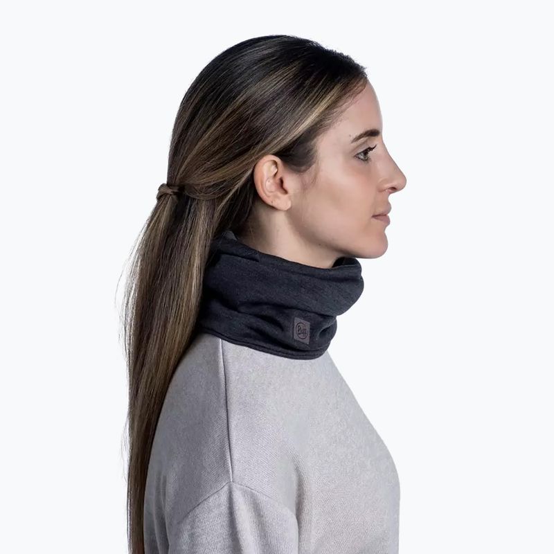 BUFF Lana Merino pesante grigio solido 2