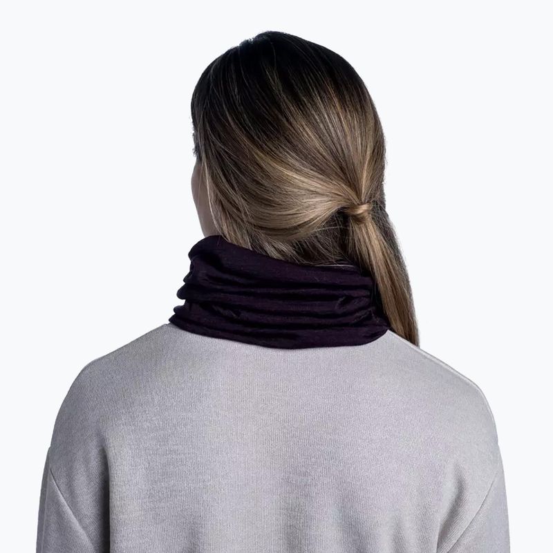 BUFF Lana Merino pesante grigio solido 3