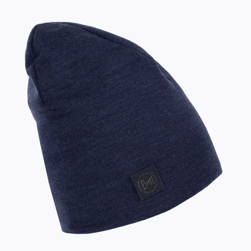 Berretto invernale BUFF in lana merino pesante 2021 in denim tinta unita