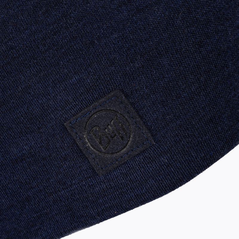 Berretto invernale BUFF in lana merino pesante 2021 in denim tinta unita 3