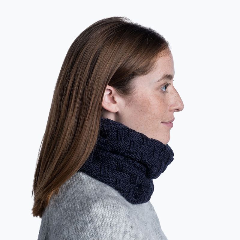 BUFF Snood in maglia e pile nero 7