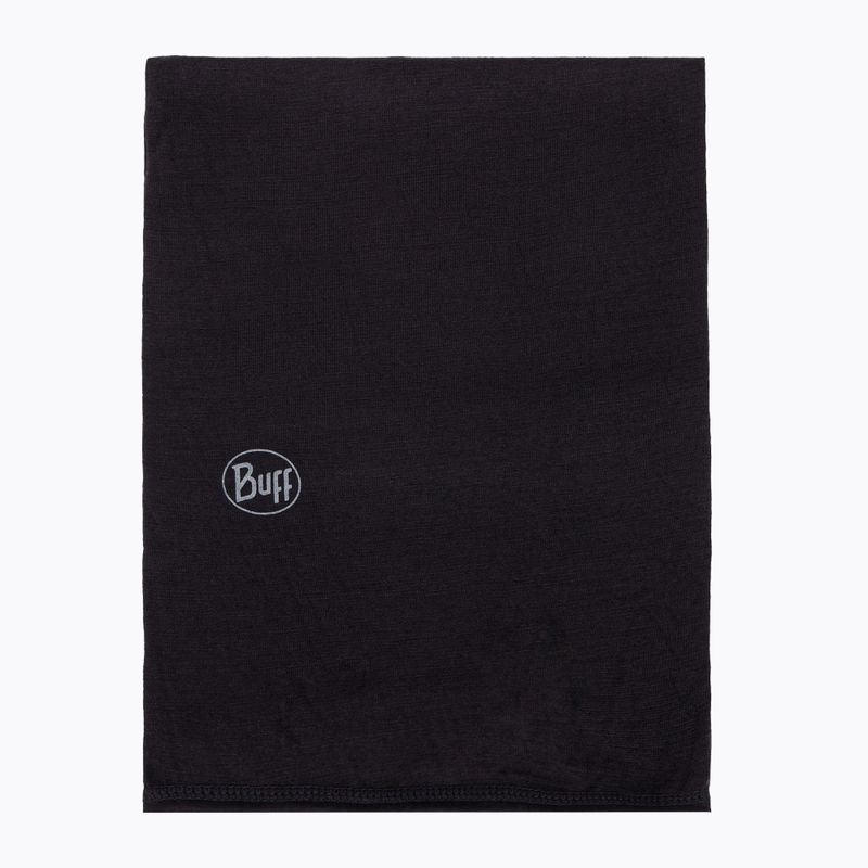 BUFF Imbragatura multifunzionale leggera in lana merino nero solido 2