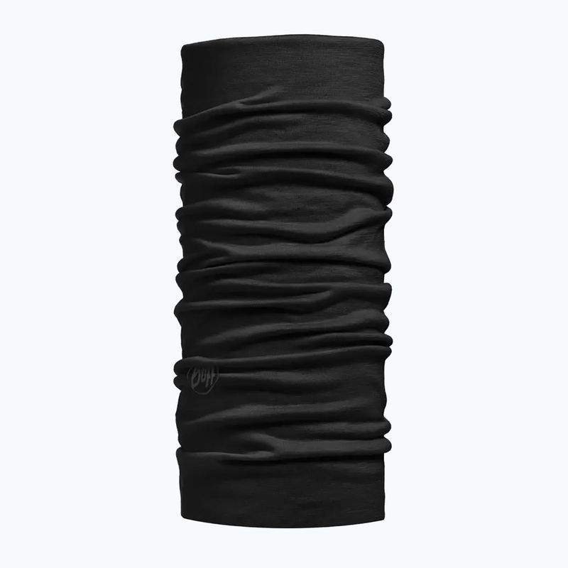 BUFF Imbragatura multifunzionale leggera in lana merino nero solido 4