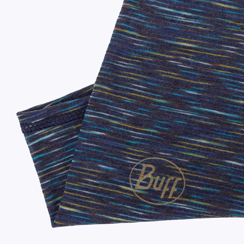 BUFF Imbragatura multifunzionale leggera in lana merino denim multistripes 3
